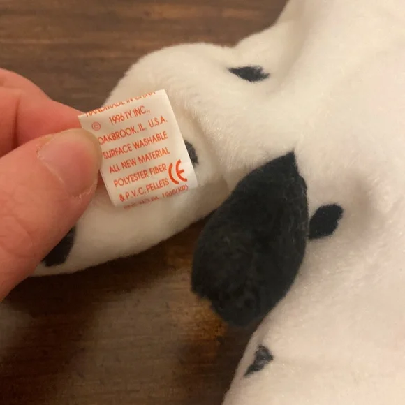 💜 5/$16 💜 NWT 1996 Dotty Beanie Baby - Picture 7 of 8